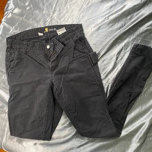 Carhartt Black slim fit work pants